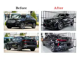 BMW X6 Serisi G06 2019- Gövde Kiti Ön:PMAlı, Adaptif Hız Sabitleyici (KlimalıC)li Araç, Dörtlü Egzoz Çıkışlı Egzoz Uçlu, Dodikler | WENDER BA0062108