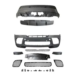 BMW X6 Serisi E71 2007-2014 Gövde Kiti PDCli:Ön, Arka Difüzör -M-Performance- 2007-14 | WENDER BA0712211