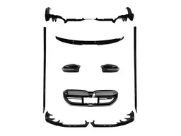 BMW 5 Serisi G60 Aero Kit Ön/Arka Splitter, Mrşp-li, Panj-lu, Ayna Kapakları, Bagaj Spoyler -M-Performance- 2024- | WENDER BA2302300