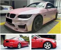 BMW 3 Serisi E92 2005-2013 Komple Tampon Ön Far Yıkamalı (+Lip) | WENDER BA51118043958M4