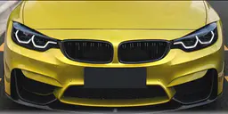BMW 3 Serisi F30 2012-2018 Tampon Spoyleri Ön; Piano-Siyah (OEM/Plastik) -///M3 China-TYPE- 2012-18 | WENDER BA51192350713S1