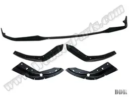 BMW 3 Serisi G20 2018- Tampon Spoyler Seti Ön; (Spoiler+2ad.Splitter) Piano-Siyah (OEM/Plastik) -///M-Performance- 2019-21 | WENDER BA51192455832S1