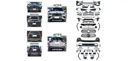 Mercedes A Serisi V167 2018 Gövde Kiti [2019 DONUSUM => 2023] Dörtlü Egzoz Çıkışlı Egzoz Uçlu, Panjururlu | WENDER MA1672109
