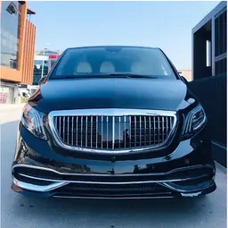 Mercedes Vito W447 2015- Gövde Kiti PDCli:Ön/Arka 00-00-Çıkış Panjurlu Egzoz Ucu Çerçeveli Kaput MAYBACH | WENDER MA4472102