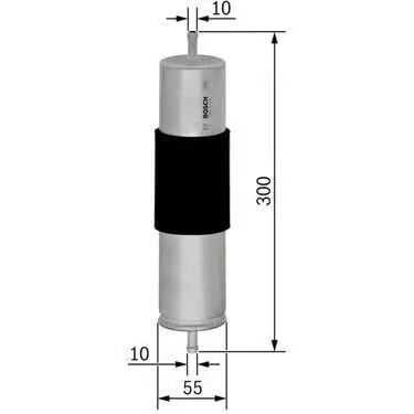 BMW 7 Series E38 730i M60 Fuel Filter | BOSCH 0450905905
