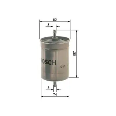 BMW 3 Series E36 320i M50 Fuel Filter | BOSCH