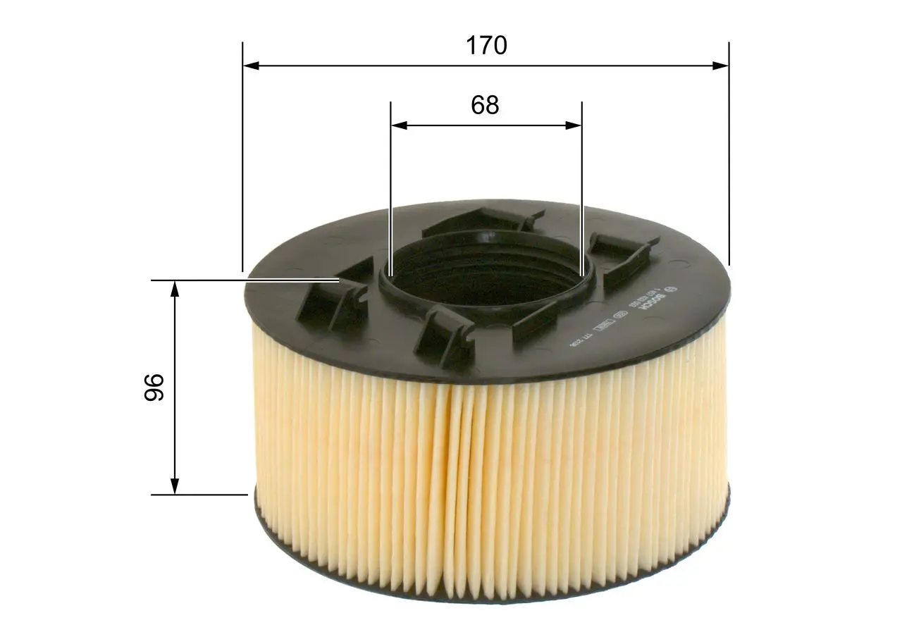 BMW 3 Serisi E46/5 316 ti compact N42 N45 N46 Hava Filtresi | BOSCH 1457433093