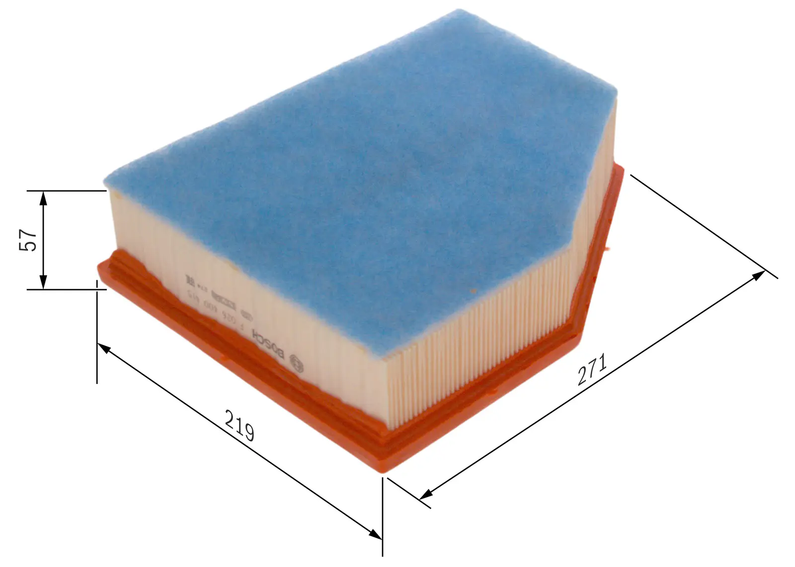 BMW G11 730d Mild-Hybrid B57 Air Filter | BOSCH F026400615