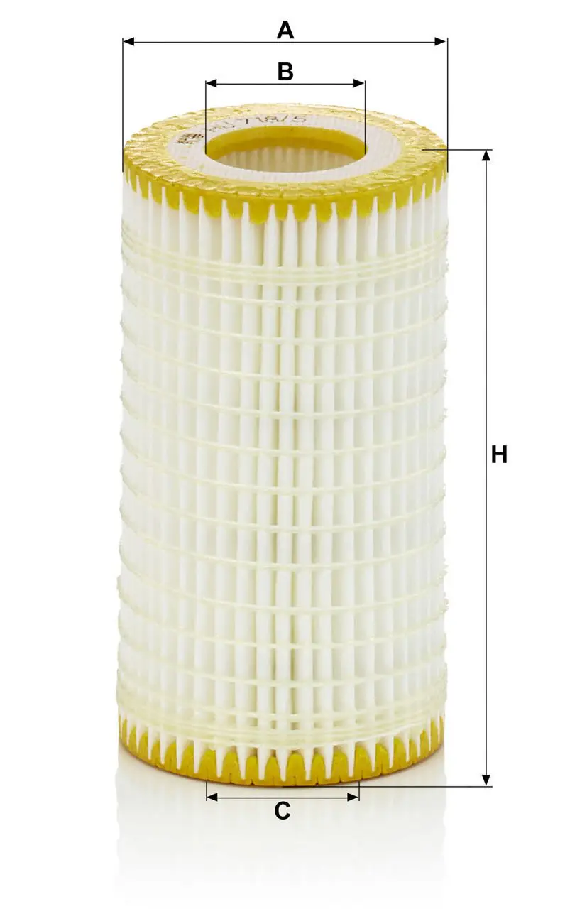 Mercedes CLS C219 CLS 300 M272 Oil Filter | MANN HU718/5X