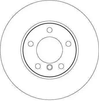 BMW E90 316d Front Brake Disc | TRW DF4459