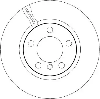 BMW F32 418i B38 Front Brake Disc | TRW DF6143S