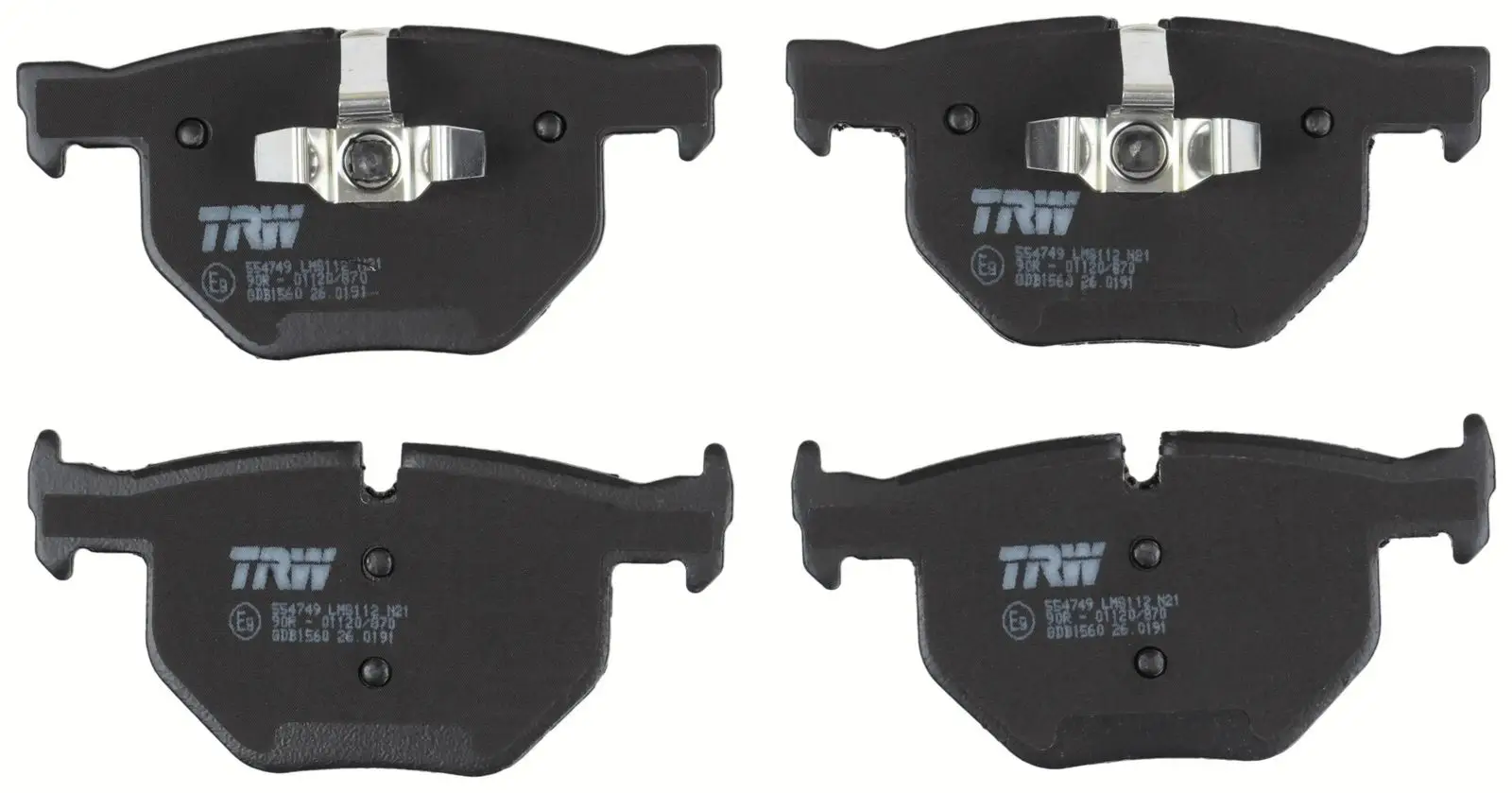 BMW E90 318d M47 Rear Brake Pads | TRW GDB1560