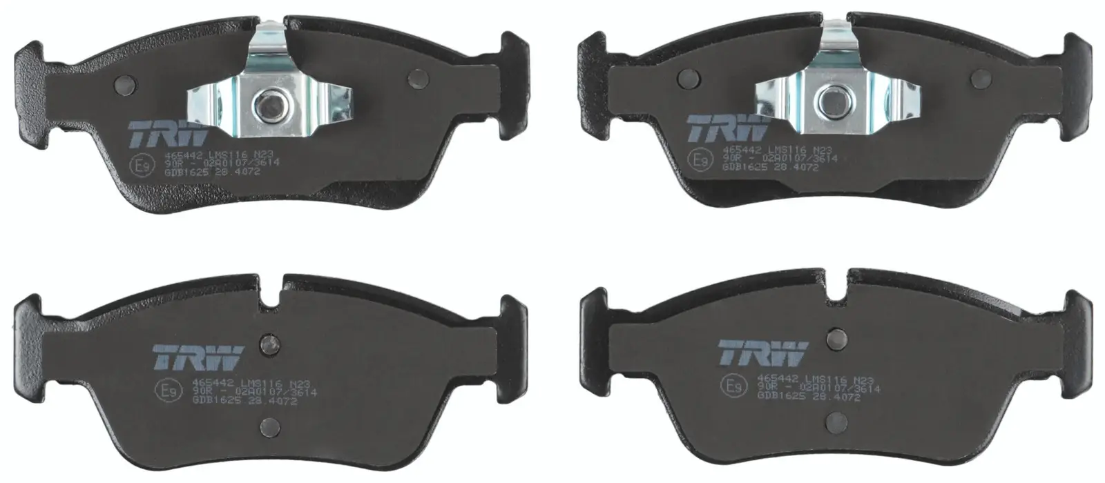 BMW E90 316d Front Brake Pads | TRW GDB1625