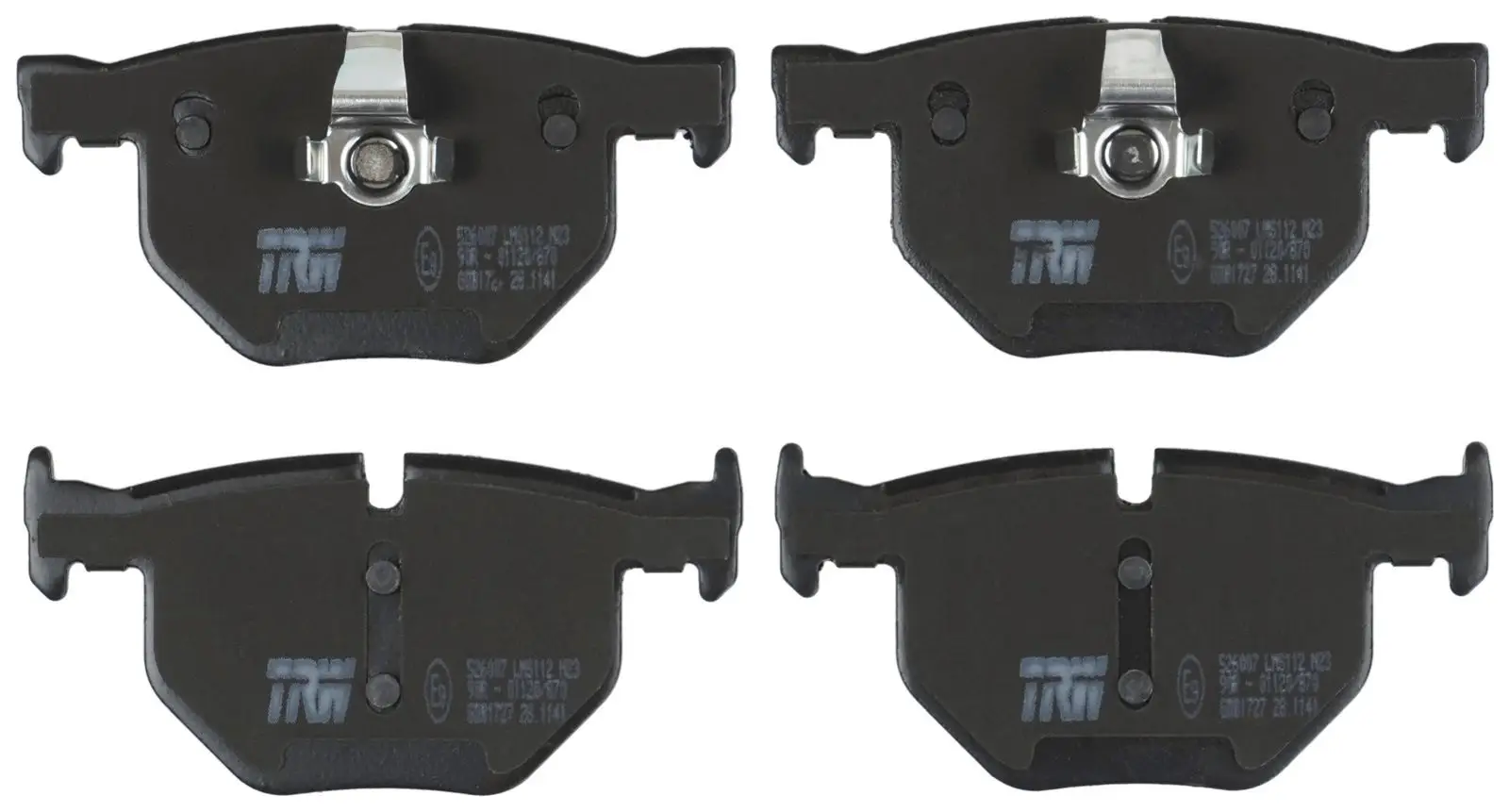 BMW 5 Series E60 530i N53 Rear Brake Pads | TRW GDB1727