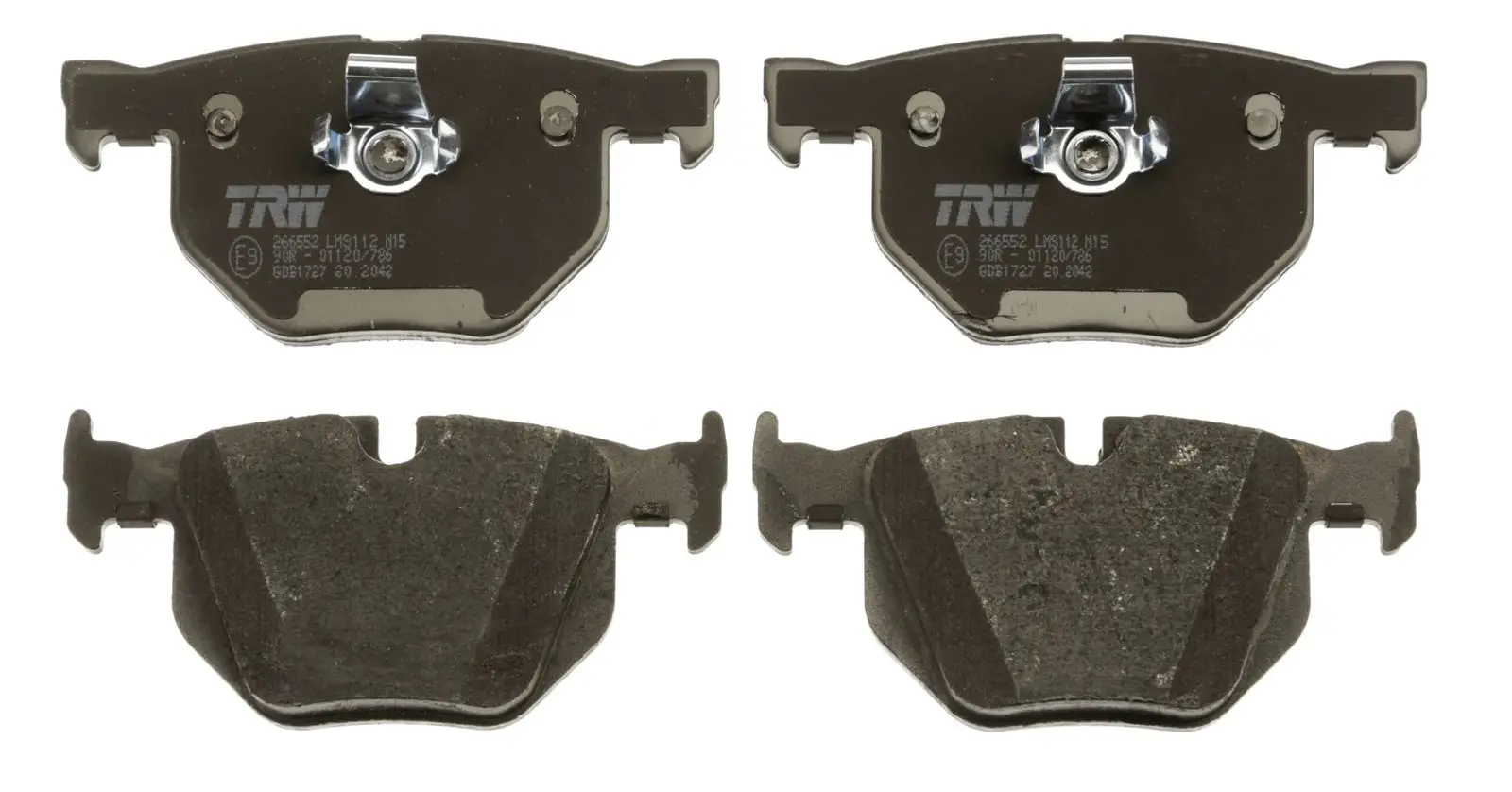 BMW 5 Series E60 530i N52 Rear Brake Pads | TRW GDB1727