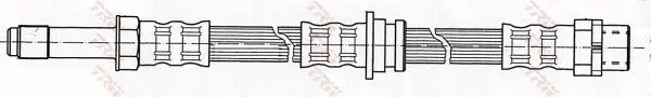 BMW 3 Series E36 328i M52 Rear Brake Hose | TRW PHB425