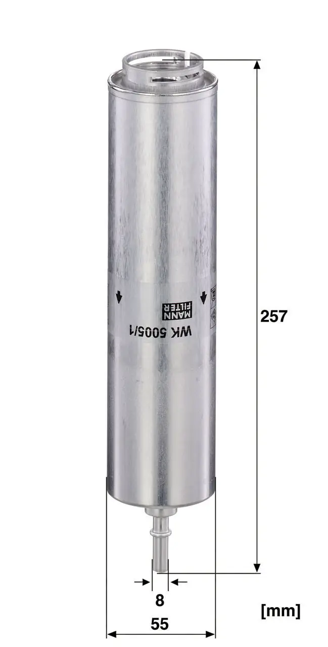 BMW 4 Series F32/F33/F36 420 d N47 Fuel Filter | MANN WK 5005/1