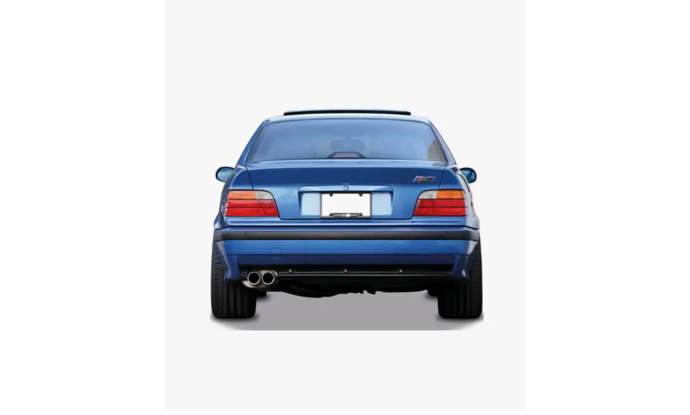 BMW 3 Series E36 M-Tech M3 Rear Bumper Dual Exhaust WENDER