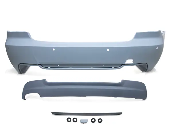 BMW 3 Serisi E92 2005-2013 M-Tech Komple Tampon Arka PDC'li Çift Egzoz Çıkışlı | WENDER BA51128044934S1
