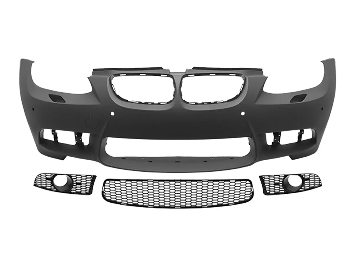 BMW 3 Serisi E92 2005-2013 M3-STYLE Komple Tampon Ön Far Yıkamalı Sis Delikli | WENDER BA51118043958R2