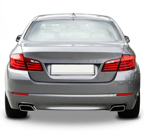 BMW 5 Serisi F10 2009-2016 M-Tech- 550i Gövde Kiti Far Yıkamalı PDC'li Ön/Arka Çift Egzoz Çıkışlı Marşpiyeli | WENDER BA0102106