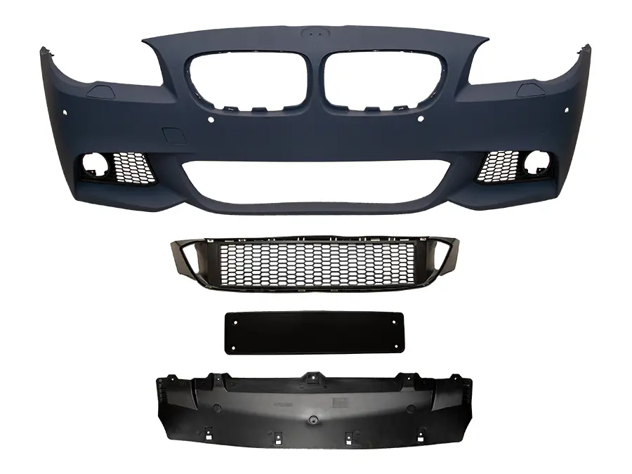 BMW 5 Serisi F10 2009-2016 M-Tech Komple Tampon Ön Far Yıkamalı PDC'li | WENDER BA51118048668S1