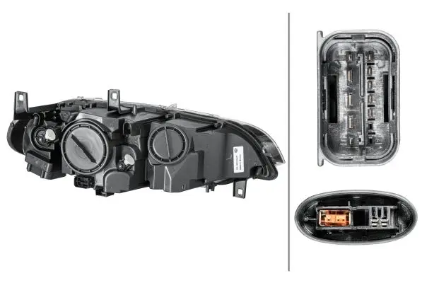 BMW X5 Serisi E70 Far Bi-Xenon Sol | HELLA 1EL 009 644-611