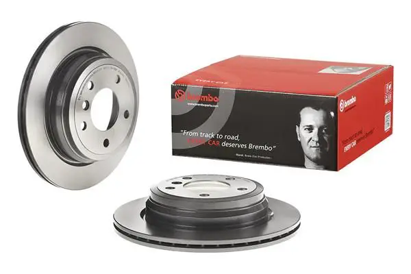 BMW 3 Series E90 325 i xDrive Rear Brake Disc Vented | BREMBO 09B33821