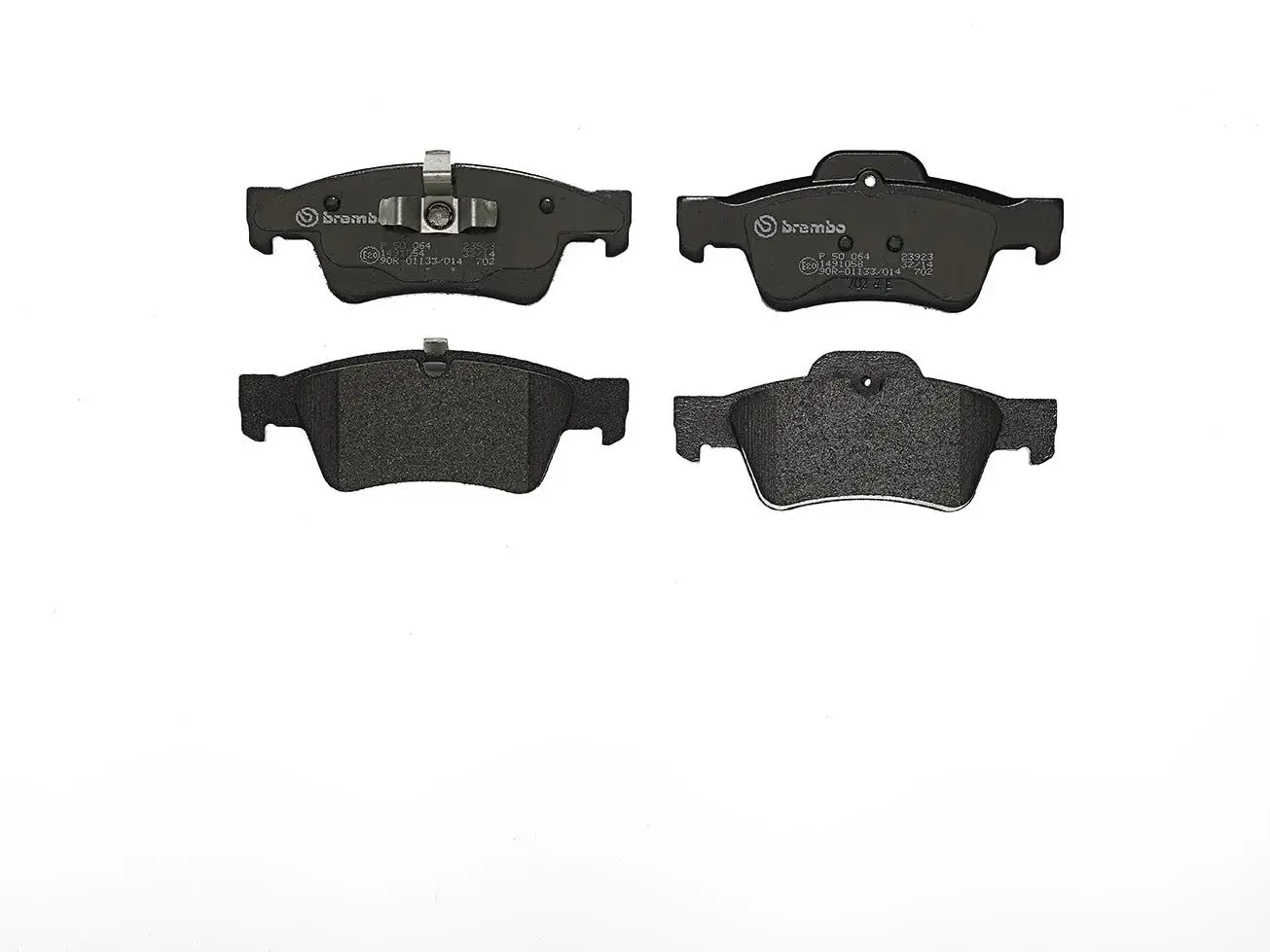 Mercedes ML Series W164 ML 350 CDI 4-matic Rear Brake Brake Pad | BREMBO P50064