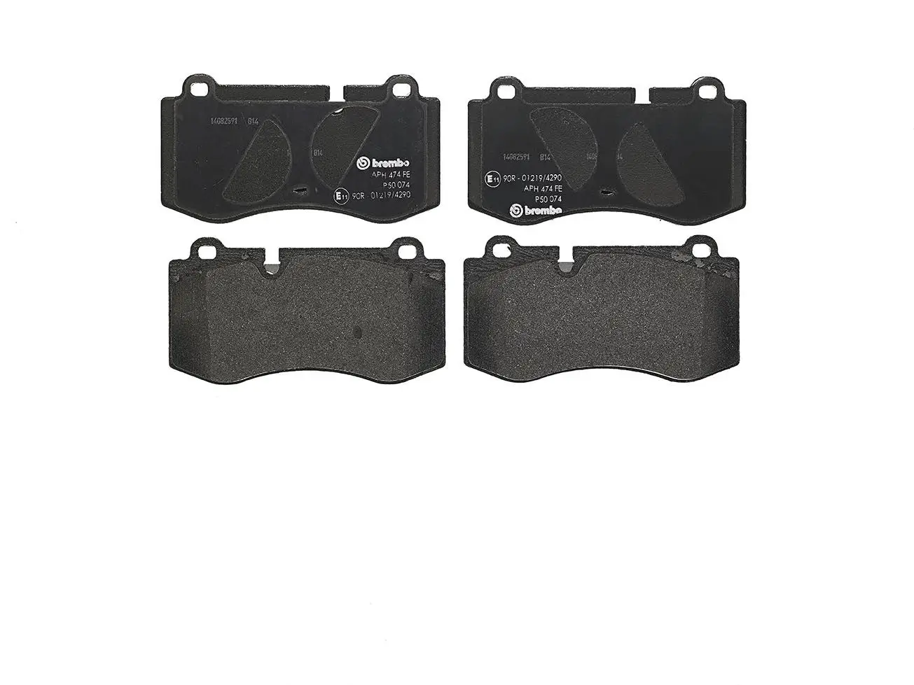Mercedes S Series W221 S 320 CDI 4-matic Front Brake Brake Pad | BREMBO P50074