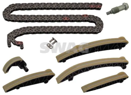 Mercedes Sprinter W906 OM651 Eksantrik Zincir Seti GERİCİ ZİNCİR Kızak Tek Sıra Ekli | SWAG 10 94 9461