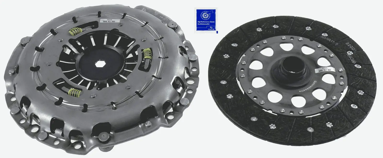 BMW X5 Serisi E53 2000-2006 M54 Debriyaj Seti | SACHS 3000 951 860