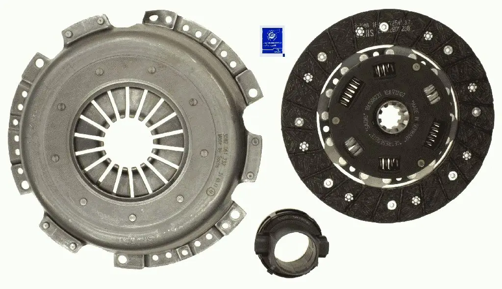 BMW 3 Serisi E30 1988-1991 M10 Debriyaj Seti | SACHS 3000 104 002
