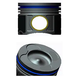 BMW 3 Serisi E46 M47 / M57 Piston 84.00 mm | NURAL 8770223STD000G