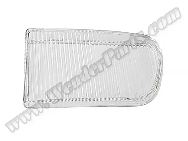 BMW 5 Series E39 1996-2003 Fog Headlight Glass Left, Lined Glass 1998-00 | WENDER BA0391452L