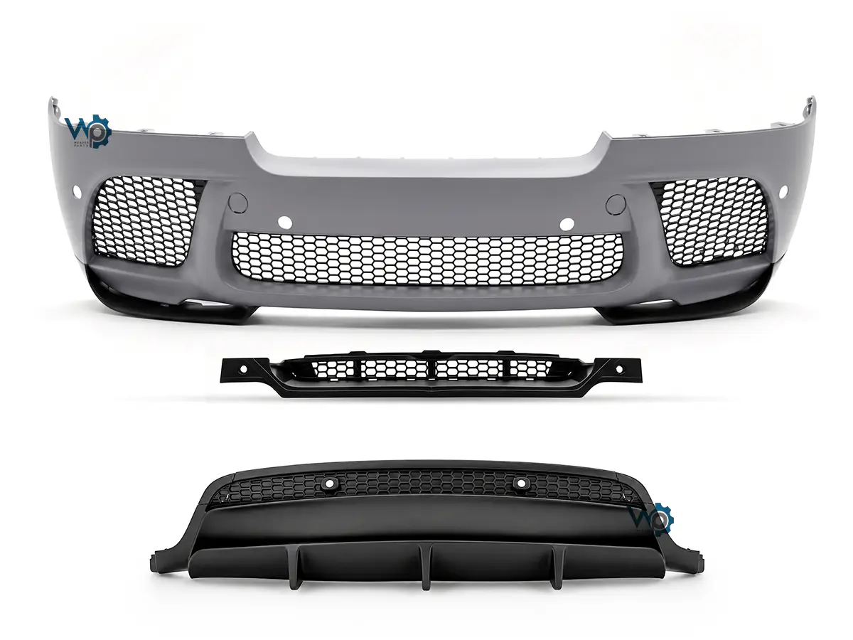 BMW X6 Series E71 2007-2014 Body Kit PDCli Front, Rear Diffuser -M-Performance- 2007-14 | WENDER BA0712211