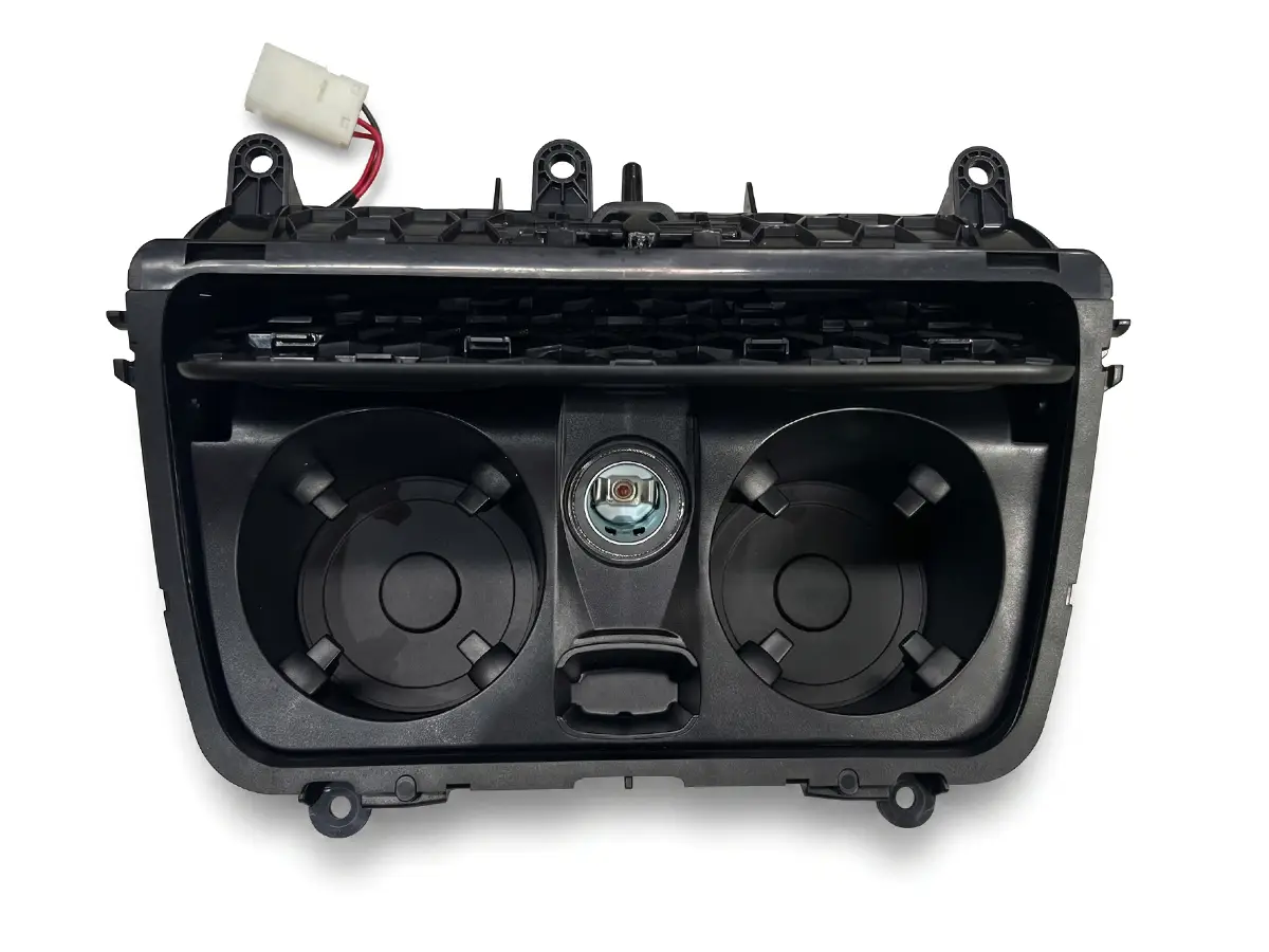 BMW 5 Series F10 LCI Cup Holder Medium Konsolda Black | WENDER BA51169277262