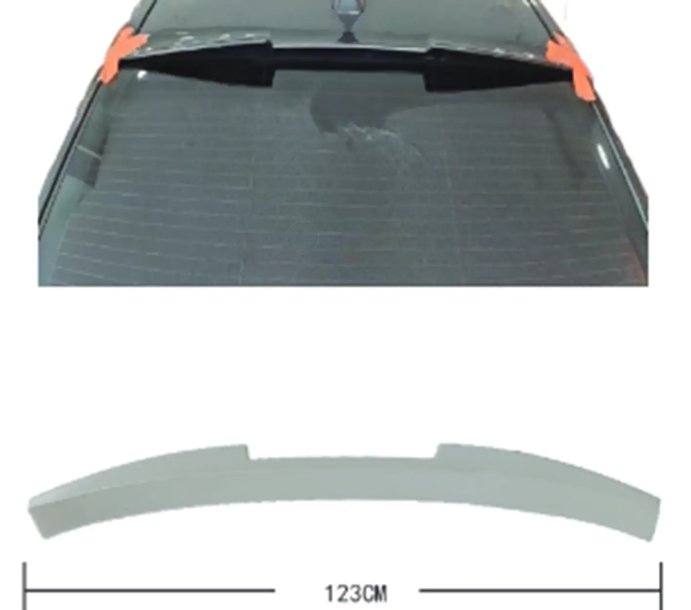 BMW 5 Serisi F10 2009-2016 Tavan Spoyleri -///M4- | WENDER BA51628049271
