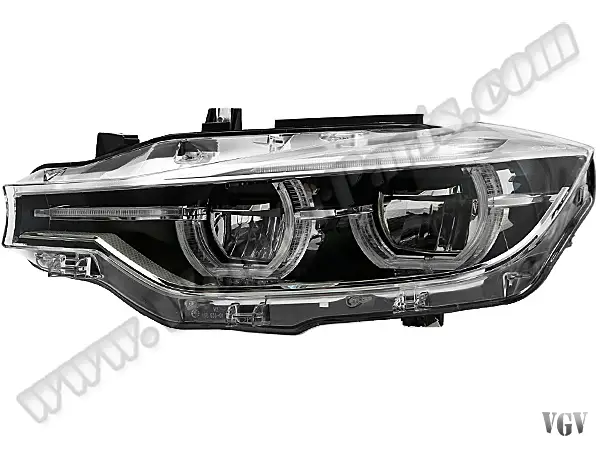 BMW 3 Series F30 2012-2018 Complete Headlight Left (LED Headlight) | WENDER BA63118492473
