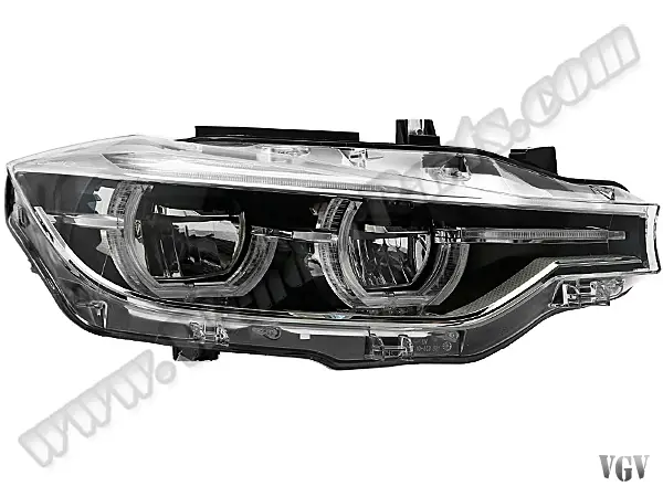 BMW 3 Series F30 2012-2018 Complete Headlight Right (LED Headlight) | WENDER BA63118492474