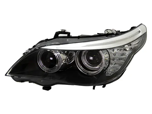 BMW 5 Series E60 2001-2010 Complete Headlight Left (Bi-Xenon) 2007-09 | WENDER BA63127177751