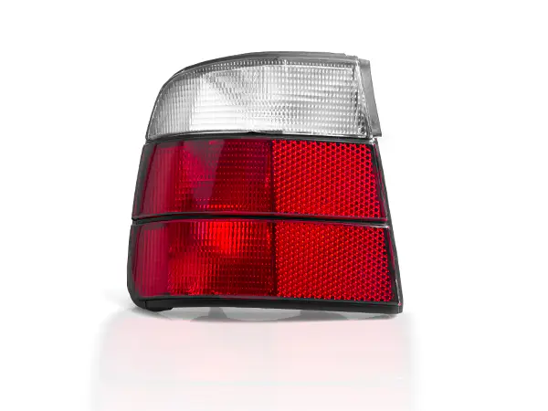 BMW 5 Series E34 1987-1996 Complete Tail Light Outer Left, White Turn Signal 1987-95 | WENDER BA63211384007