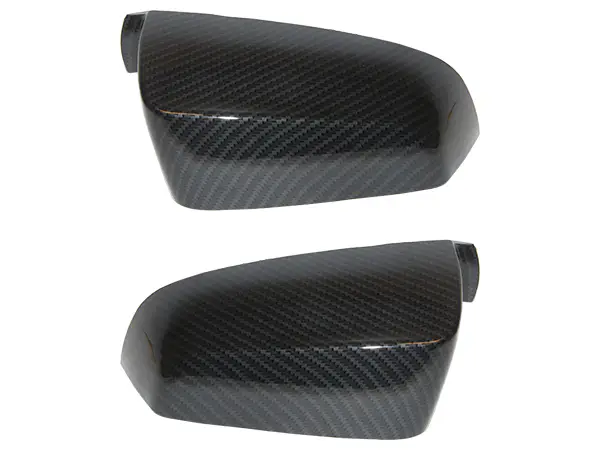 BMW 5 Series E60 2009-13 Mirror Cover Set Carbon | WENDER BA7187431/432CB