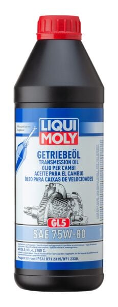 Liqui Moly GL5 75W-80 Dişli Şanzıman Yağı (LQM-3658)