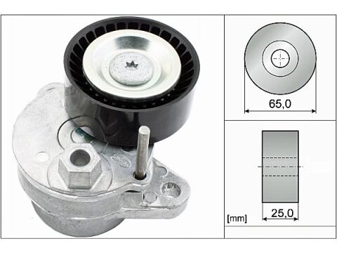 Mercedes S Serisi W222 S 500 V Kayış Gergisi Komple | INA 534 0540 10