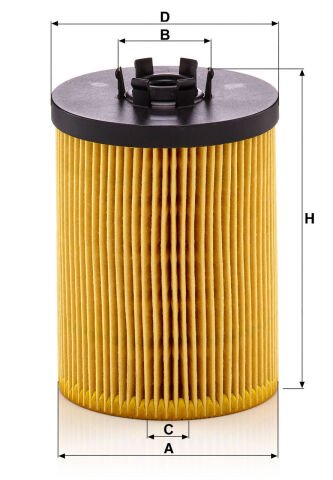 BMW X5 E70 4.8i N62 Yağ Filtresi | MANN HU 823X