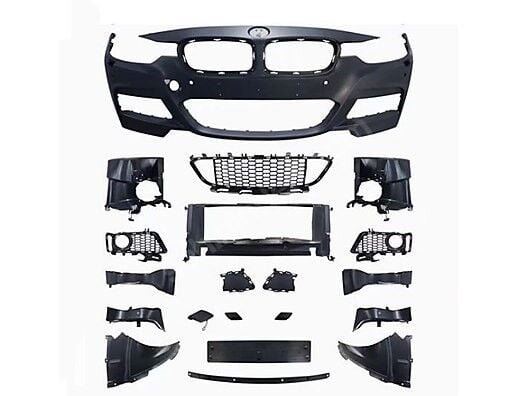 BMW 3 Serisi F30 Tampon Ön Komple M Tech 2012-18 Kürek Bakalitli | LEMAR 51118055823