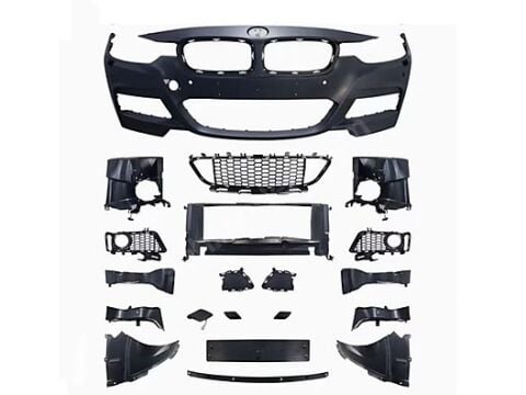 BMW 3 Serisi F30 Tampon Ön Komple M Tech 2012-18 Kürek Bakalitli | LEMAR 51118055823