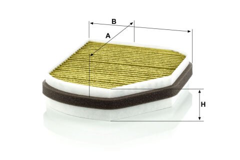 Mercedes CLK C208 1997-2003 CLK 200 M111 Polen Filtresi | MANN FP2897