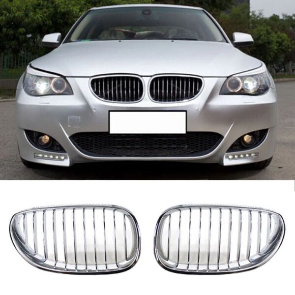 GKL 340958 | Bmw 5 Serisi E60-Lci Ön Panjur Bobrek Krom Set